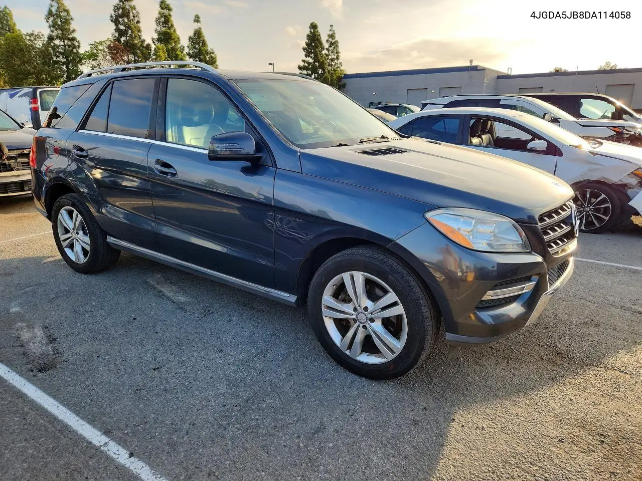 2013 MERCEDES M-KLASSE VIN 4JGDA5JB8DA114058 — фото 4