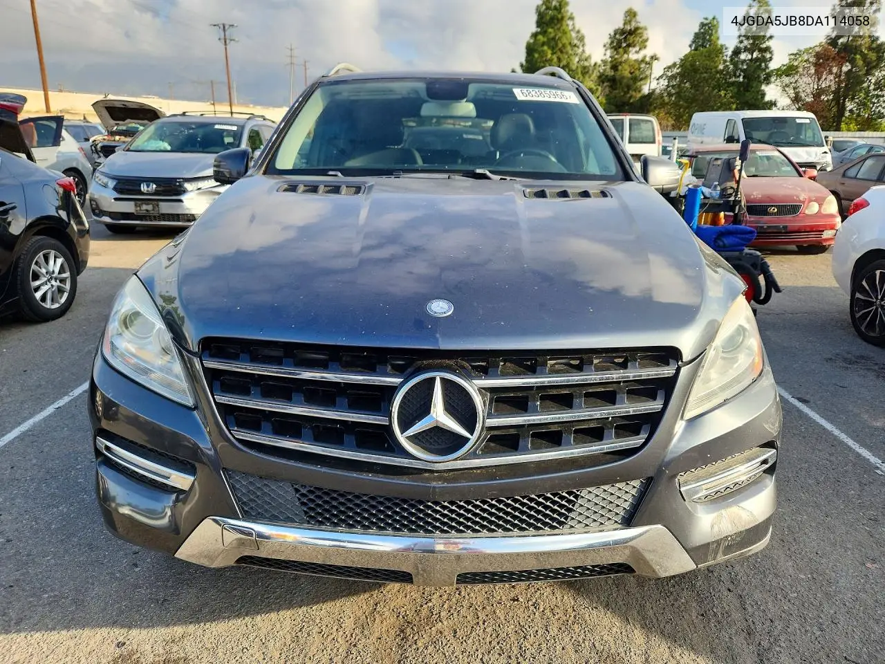 2013 MERCEDES M-KLASSE VIN 4JGDA5JB8DA114058 — фото 5