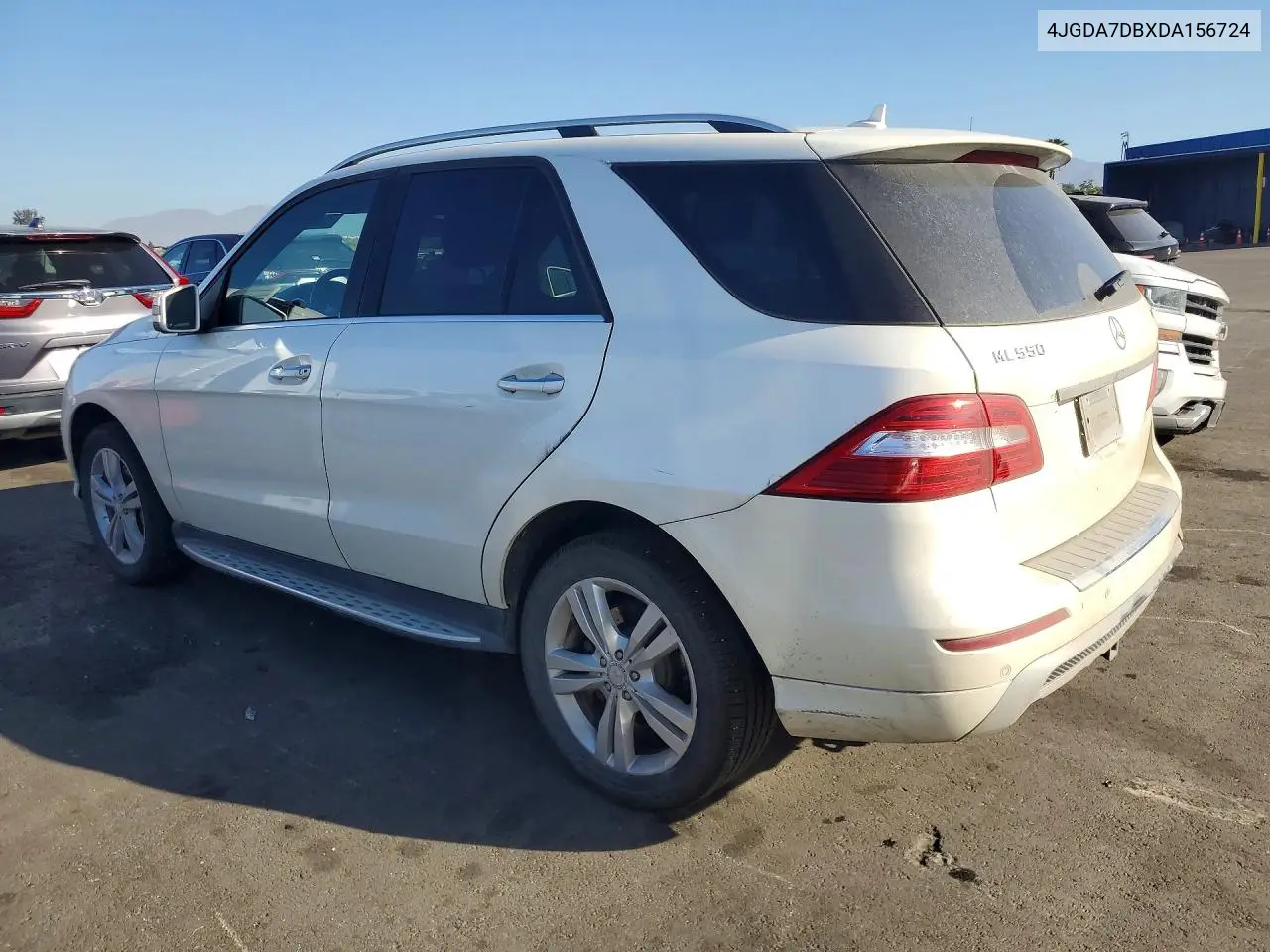 2013 MERCEDES M-KLASSE VIN 4JGDA7DBXDA156724 — фото 2