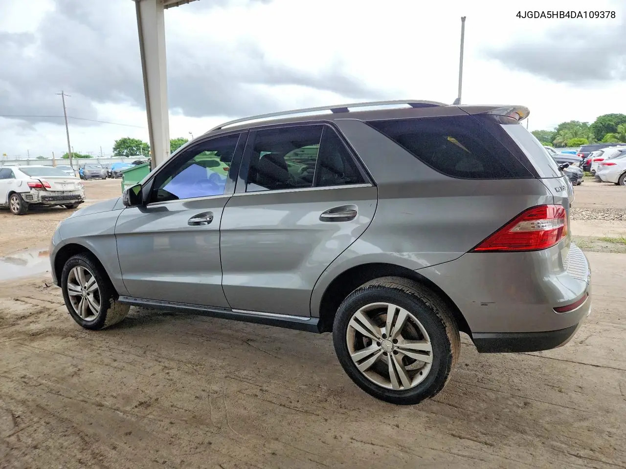 2013 MERCEDES M-KLASSE VIN 4JGDA5HB4DA109378 — фото 2