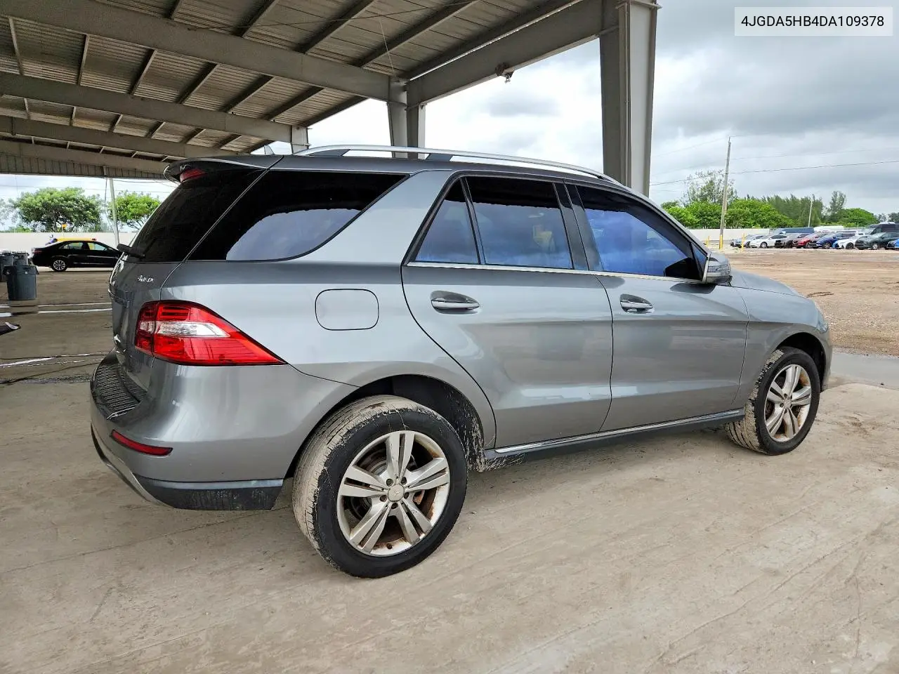 2013 MERCEDES M-KLASSE VIN 4JGDA5HB4DA109378 — фото 3