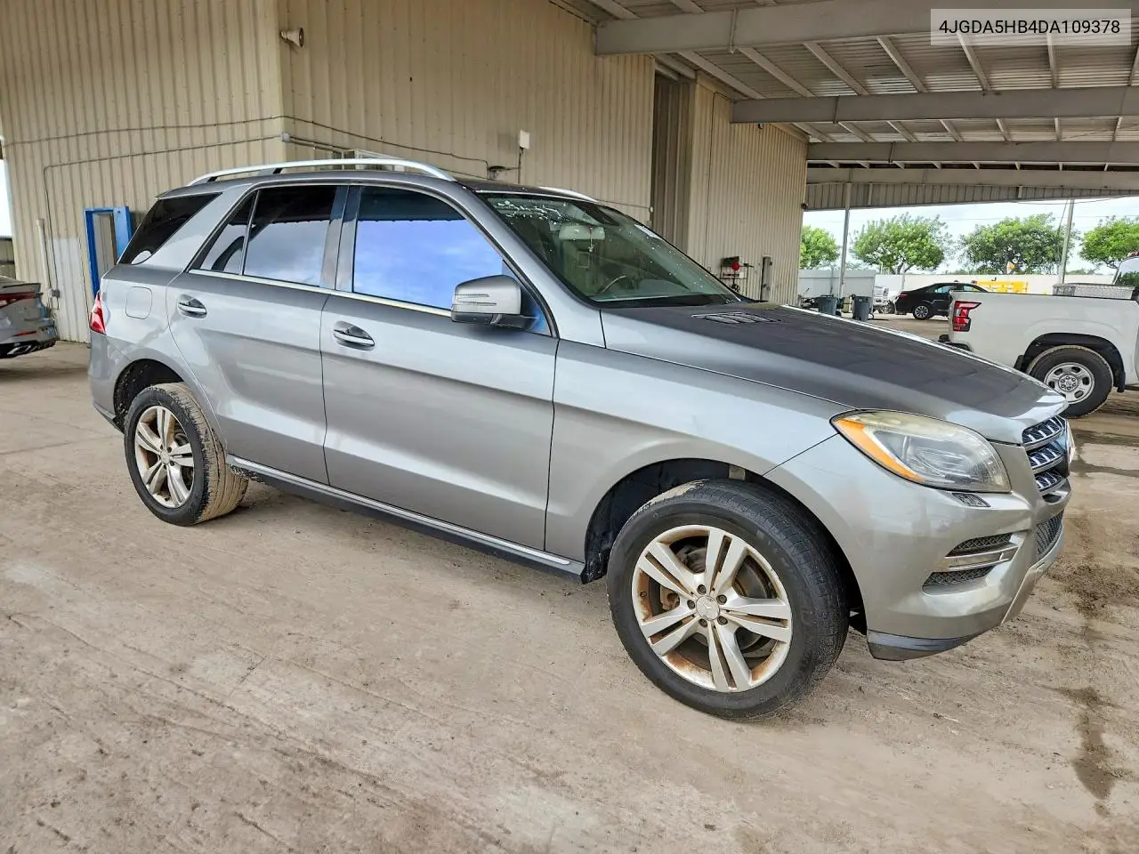 2013 MERCEDES M-KLASSE VIN 4JGDA5HB4DA109378 — фото 4