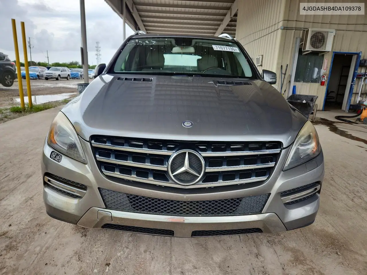 2013 MERCEDES M-KLASSE VIN 4JGDA5HB4DA109378 — фото 5