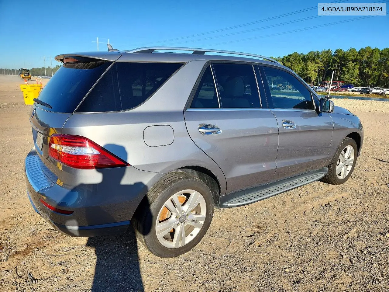 2013 MERCEDES M-KLASSE VIN 4JGDA5JB9DA218574 — фото 3