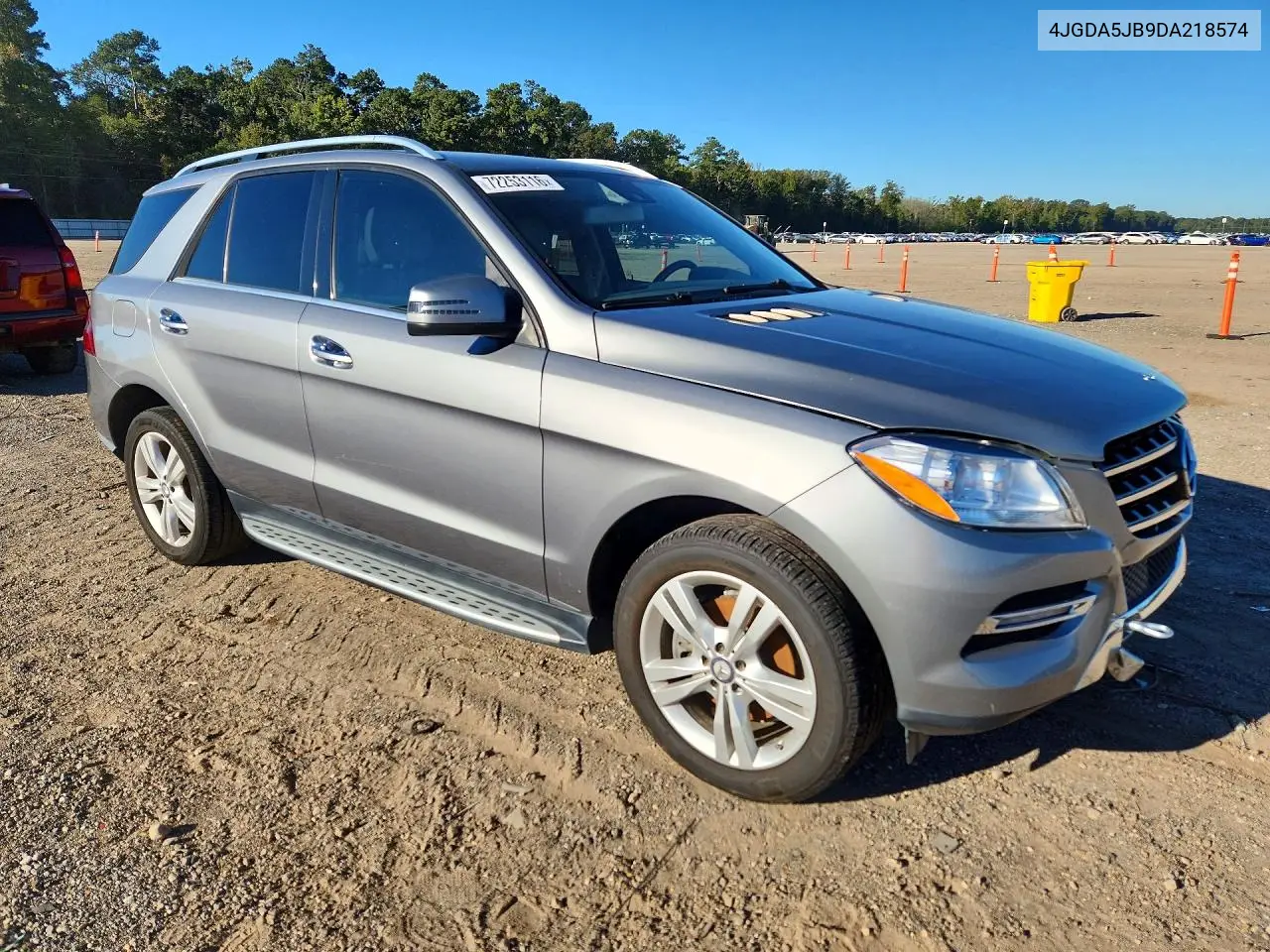 2013 MERCEDES M-KLASSE VIN 4JGDA5JB9DA218574 — фото 4