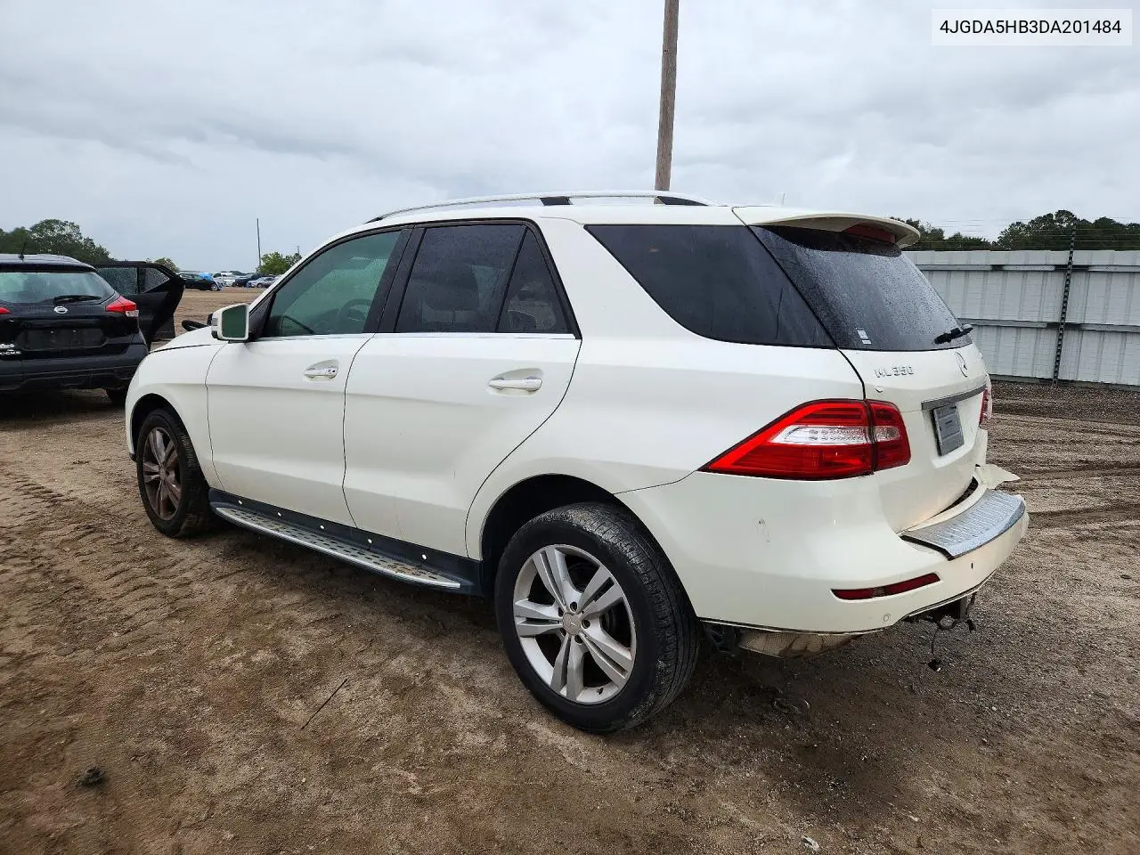 2013 MERCEDES M-KLASSE VIN 4JGDA5HB3DA201484 — фото 2
