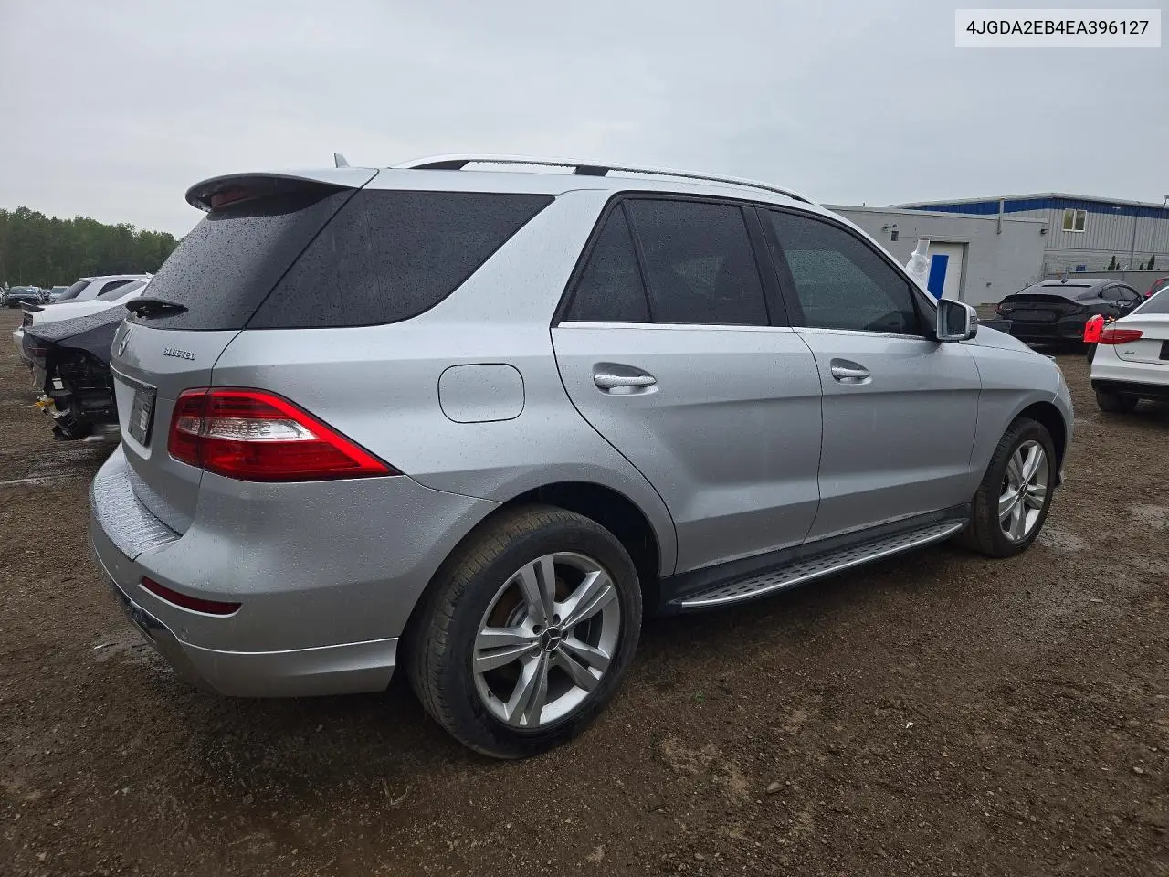 2014 MERCEDES M-KLASSE VIN 4JGDA2EB4EA396127 — фото 3