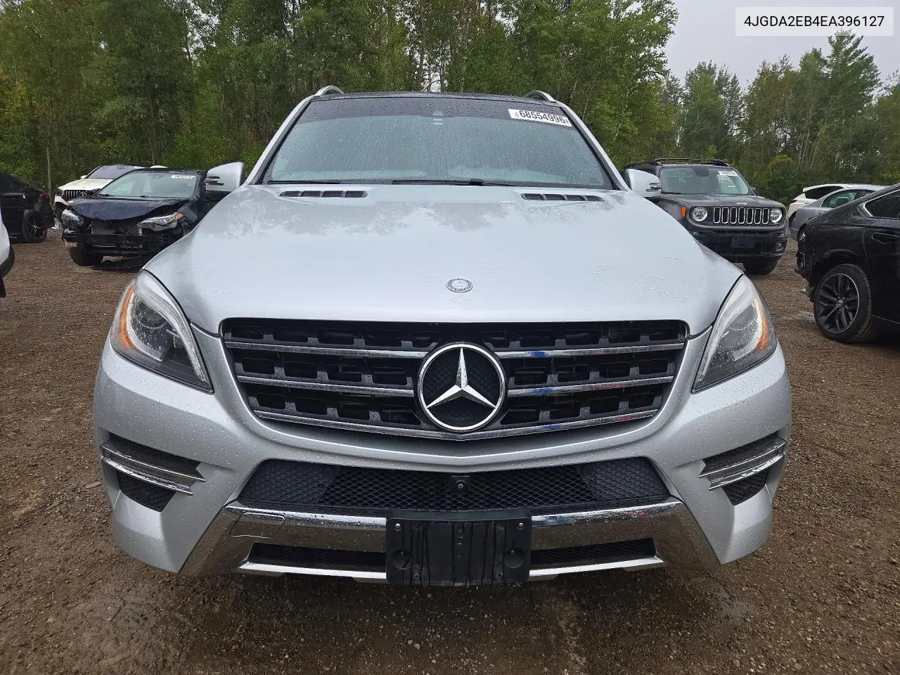 2014 MERCEDES M-KLASSE VIN 4JGDA2EB4EA396127 — фото 5