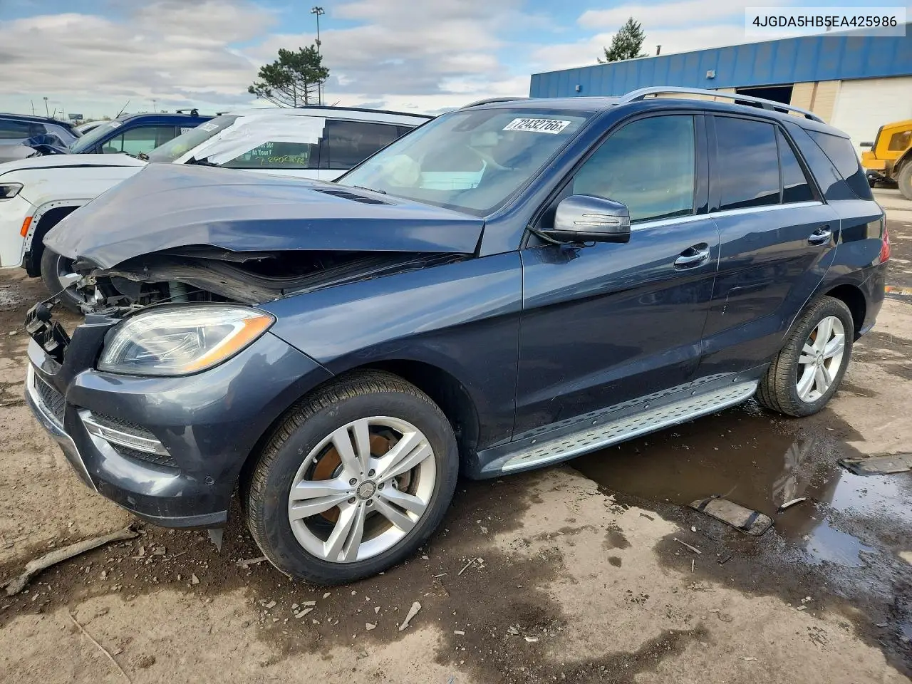 MERCEDES M-KLASSE 2014, VIN 4JGDA5HB5EA425986