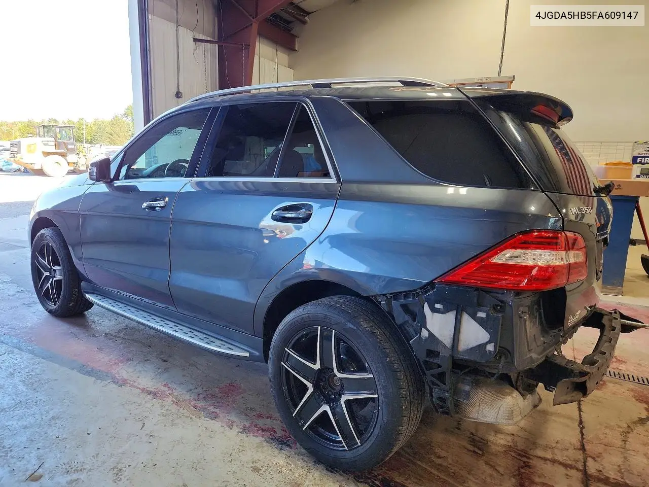 2015 MERCEDES M-KLASSE VIN 4JGDA5HB5FA609147 — фото 2
