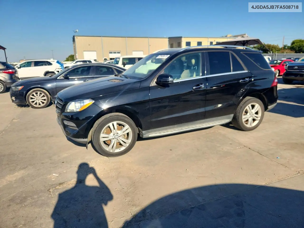 MERCEDES M-KLASSE 2015, VIN 4JGDA5JB7FA508718