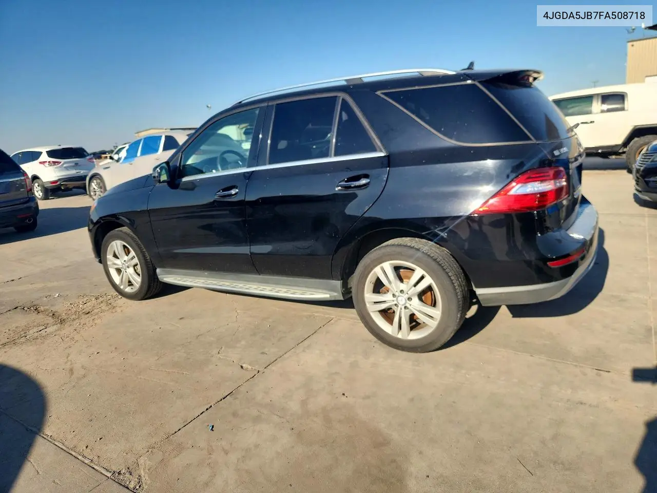 2015 MERCEDES M-KLASSE VIN 4JGDA5JB7FA508718 — фото 2