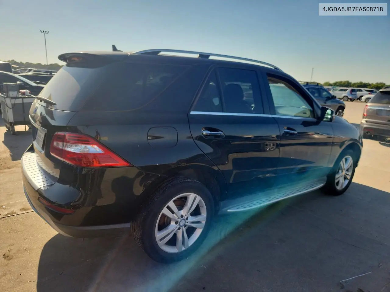 2015 MERCEDES M-KLASSE VIN 4JGDA5JB7FA508718 — фото 3