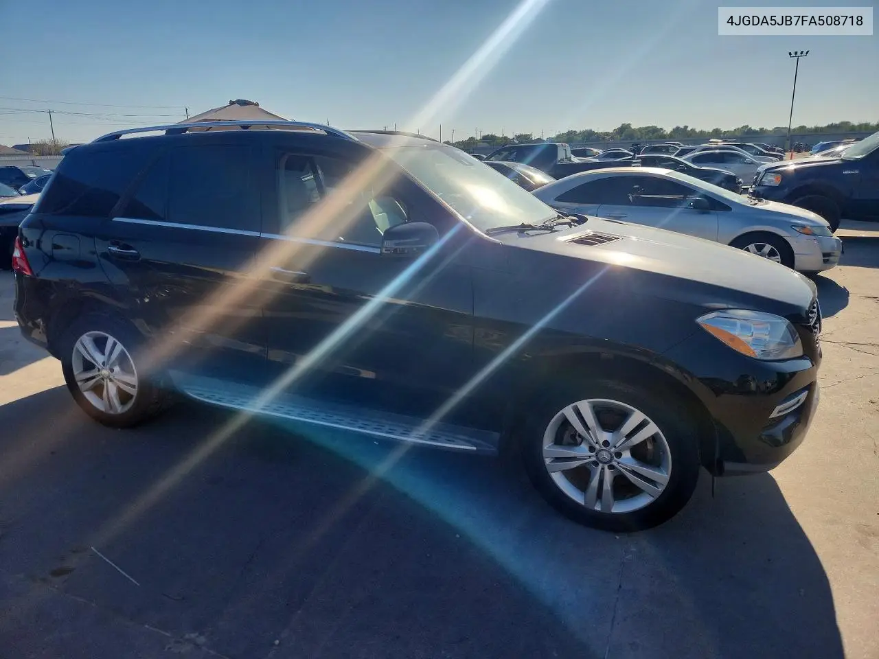 2015 MERCEDES M-KLASSE VIN 4JGDA5JB7FA508718 — фото 4
