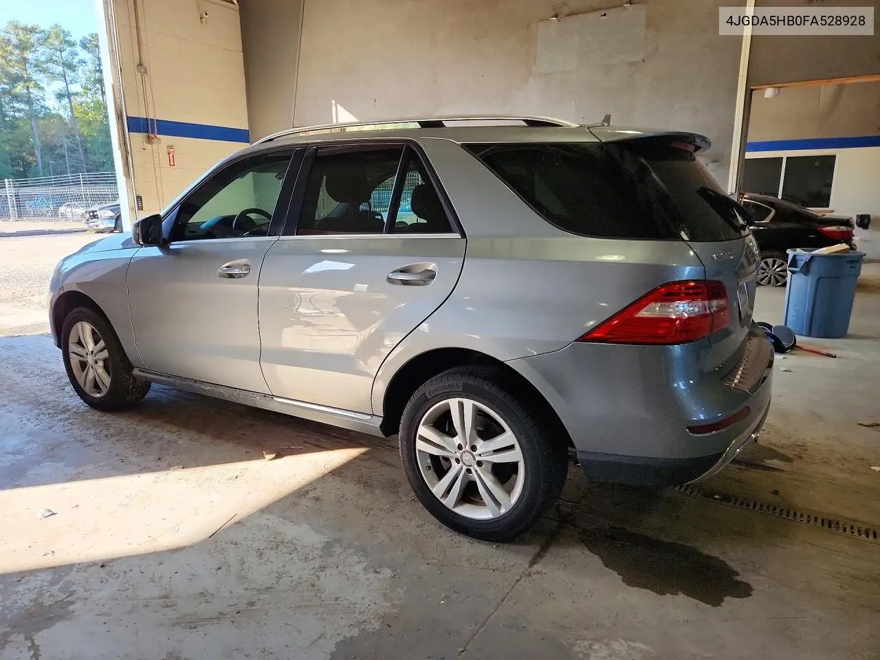 2015 MERCEDES M-KLASSE VIN 4JGDA5HB0FA528928 — фото 2