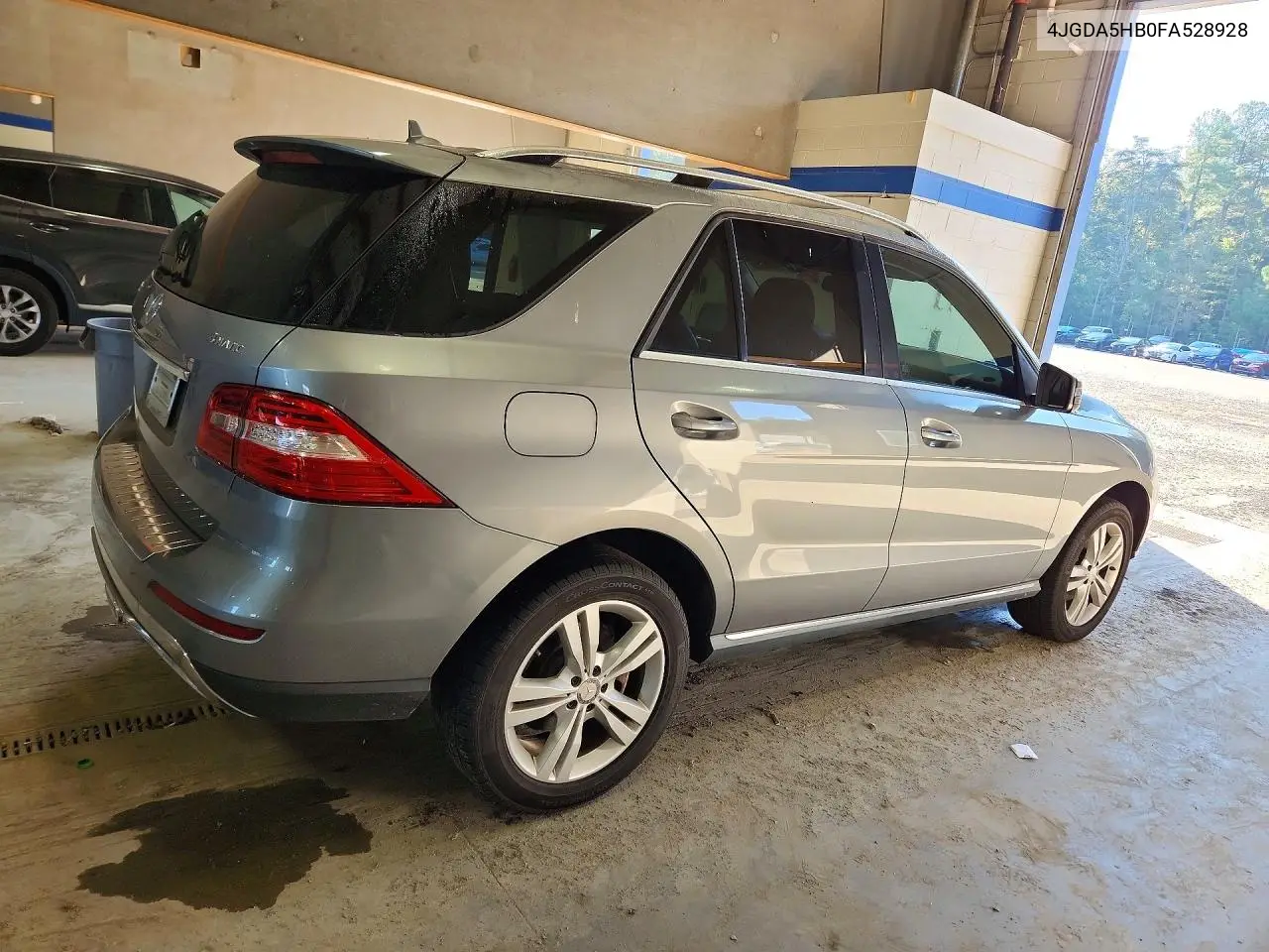 2015 MERCEDES M-KLASSE VIN 4JGDA5HB0FA528928 — фото 3
