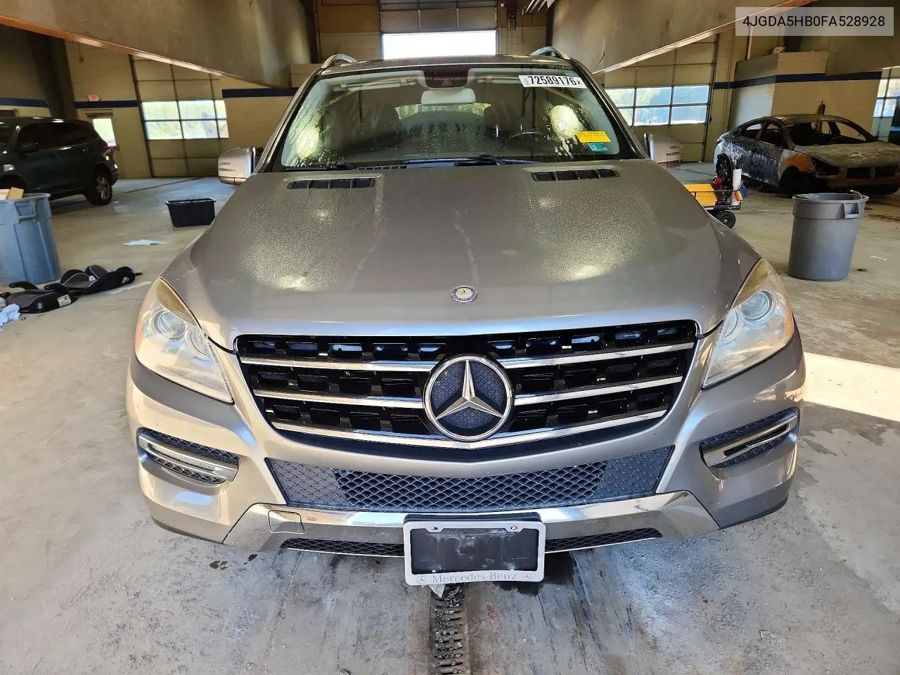 2015 MERCEDES M-KLASSE VIN 4JGDA5HB0FA528928 — фото 5
