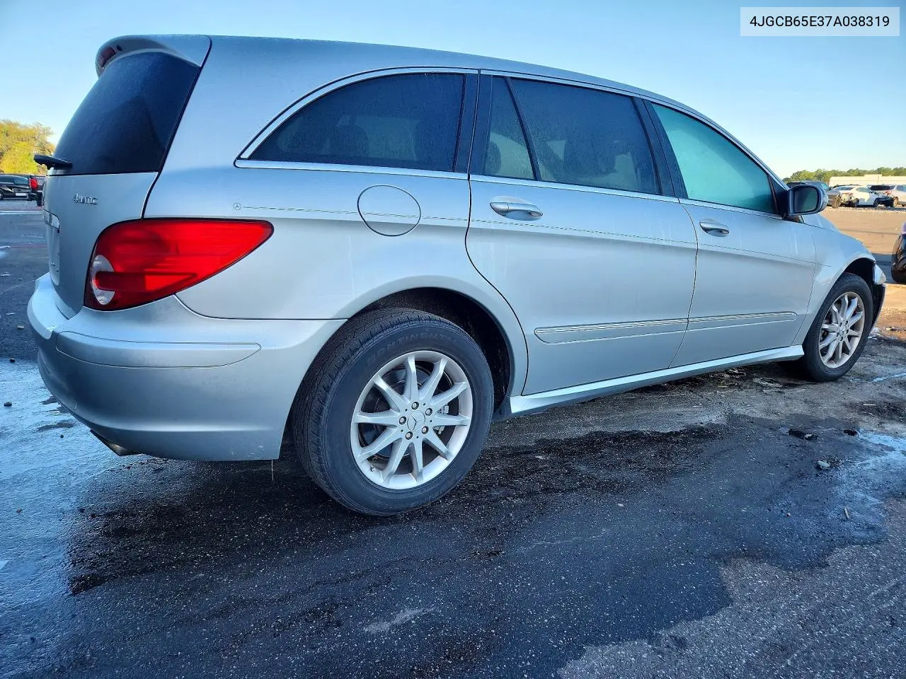 2007 MERCEDES R-KLASSE VIN 4JGCB65E37A038319 — фото 3