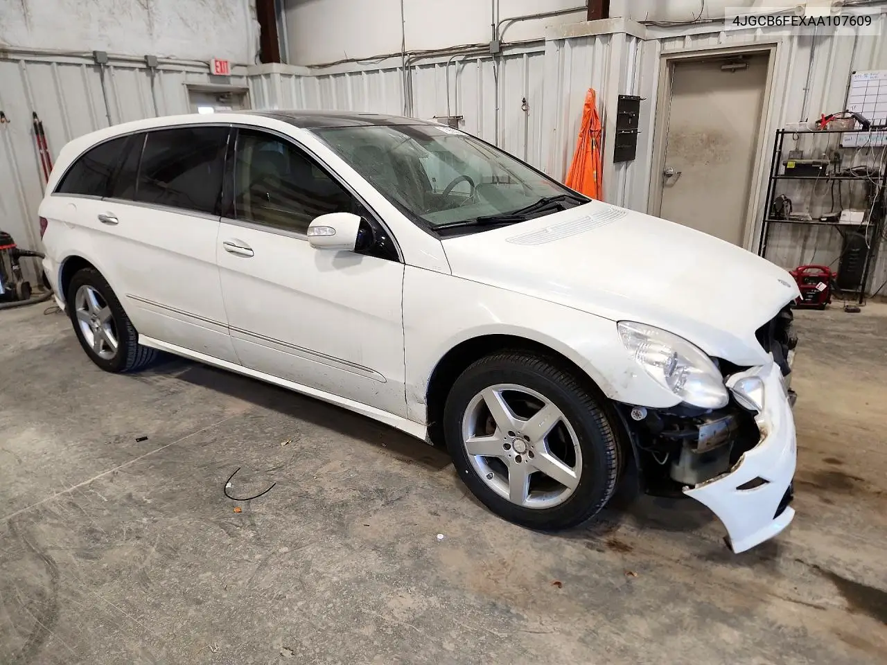 2010 MERCEDES R-KLASSE VIN 4JGCB6FEXAA107609 — фото 4