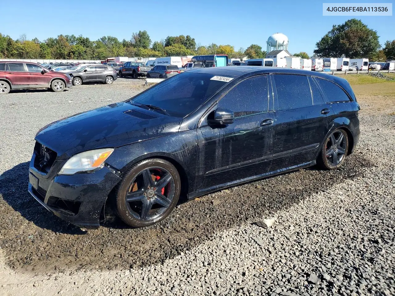 MERCEDES R-KLASSE 2011, VIN 4JGCB6FE4BA113536