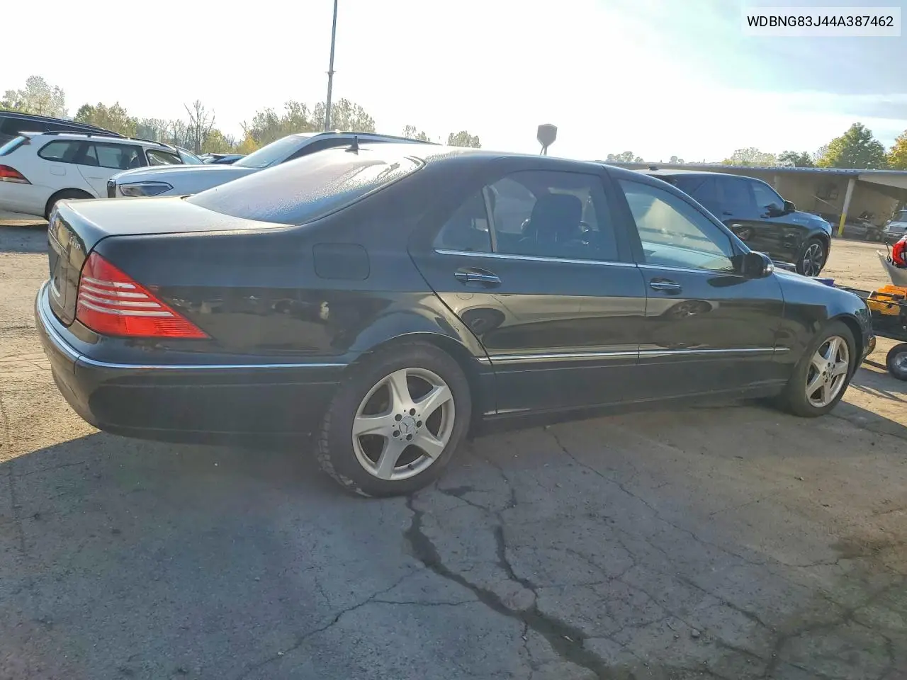 2004 MERCEDES S-KLASSE VIN WDBNG83J44A387462 — фото 3