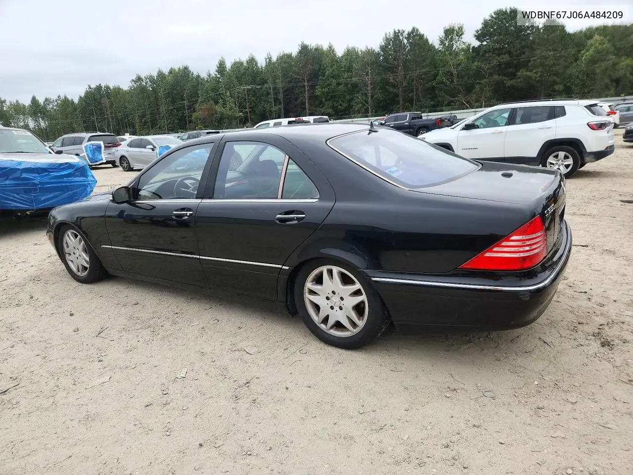2006 MERCEDES S-KLASSE VIN WDBNF67J06A484209 — фото 2