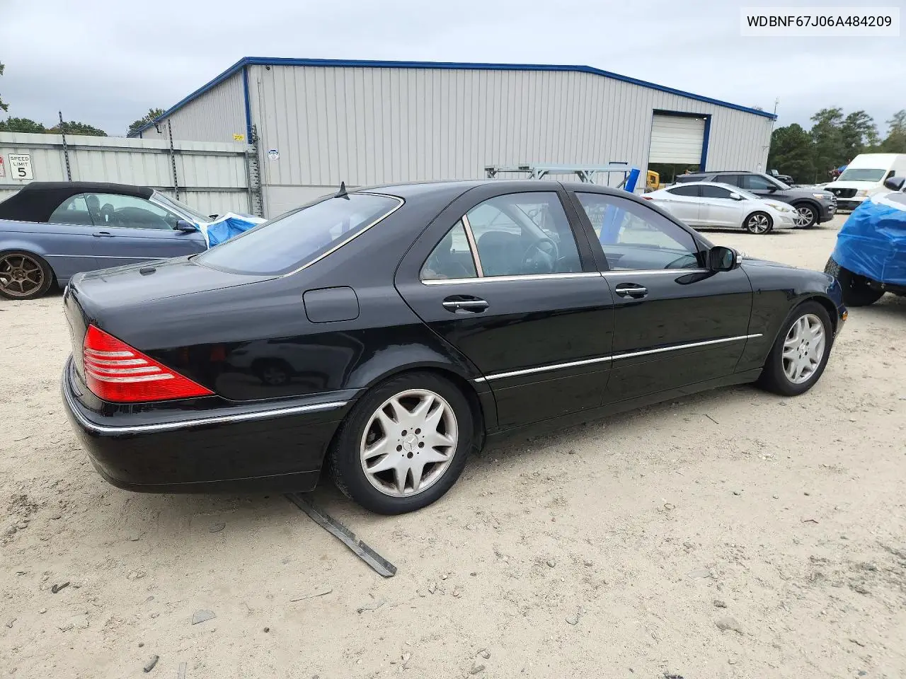 2006 MERCEDES S-KLASSE VIN WDBNF67J06A484209 — фото 3