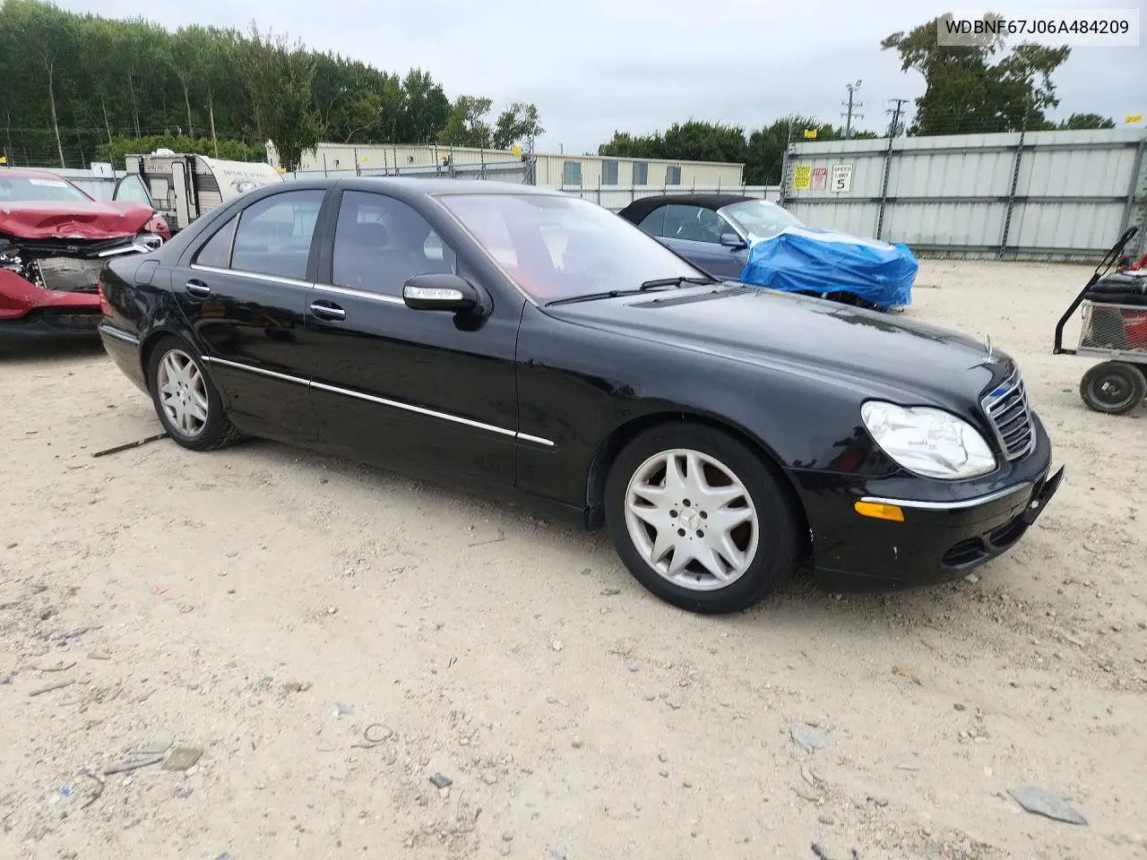 2006 MERCEDES S-KLASSE VIN WDBNF67J06A484209 — фото 4