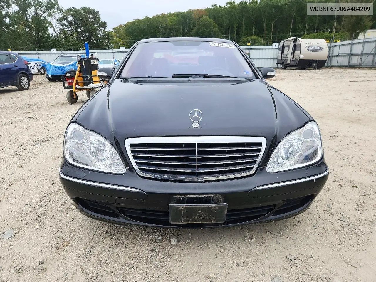2006 MERCEDES S-KLASSE VIN WDBNF67J06A484209 — фото 5