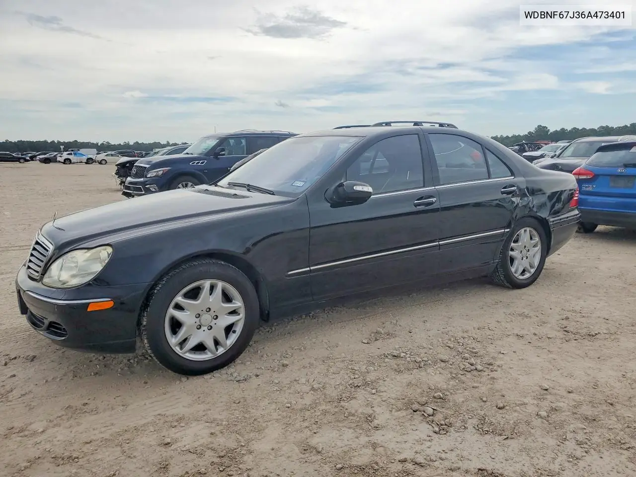 MERCEDES S-KLASSE 2006, VIN WDBNF67J36A473401