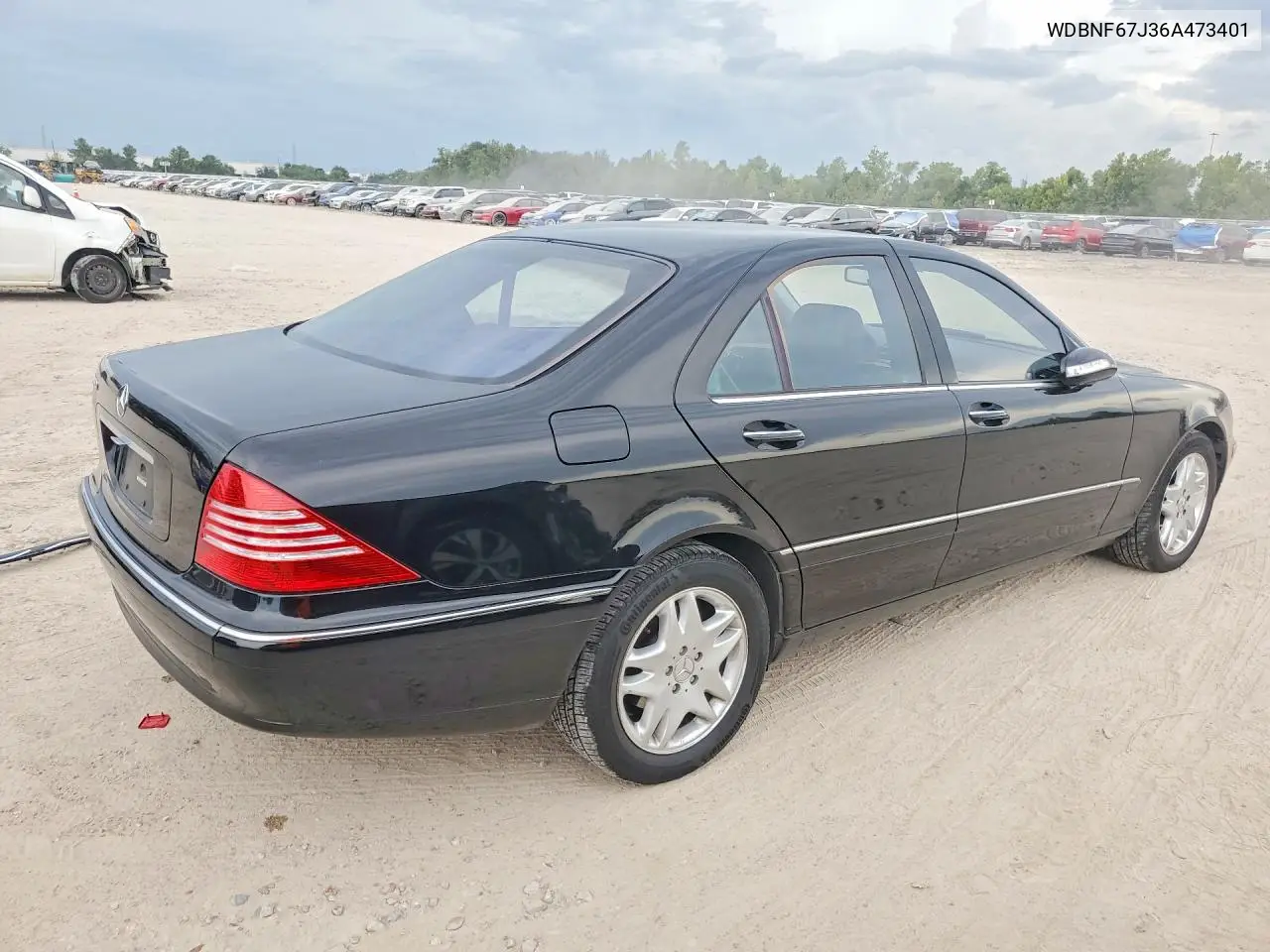 2006 MERCEDES S-KLASSE VIN WDBNF67J36A473401 — фото 3