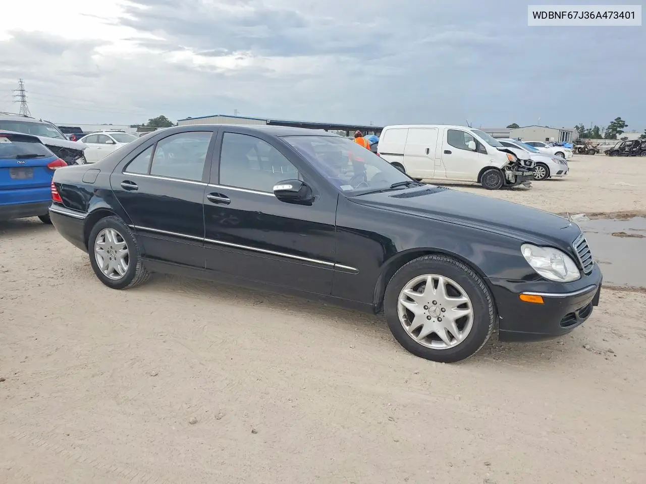 2006 MERCEDES S-KLASSE VIN WDBNF67J36A473401 — фото 4