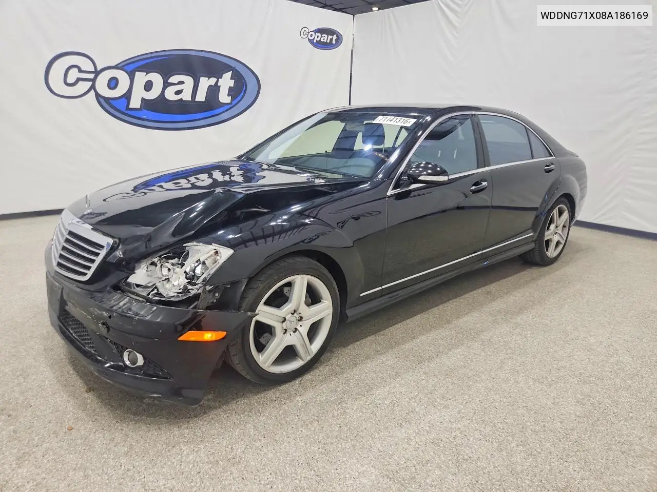 MERCEDES S-KLASSE 2008, VIN WDDNG71X08A186169