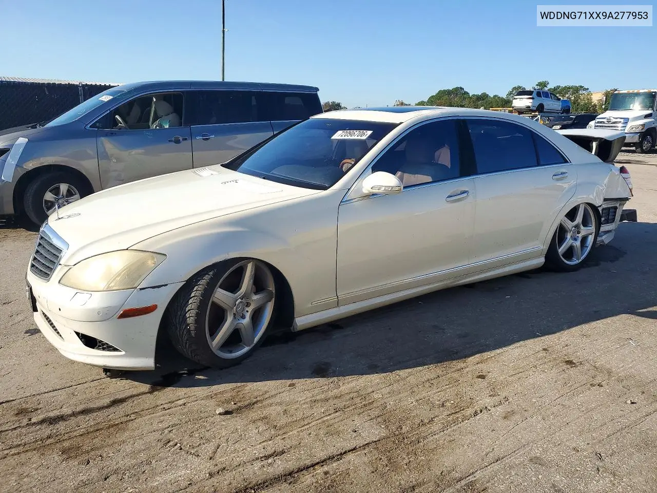 MERCEDES S-KLASSE 2009, VIN WDDNG71XX9A277953