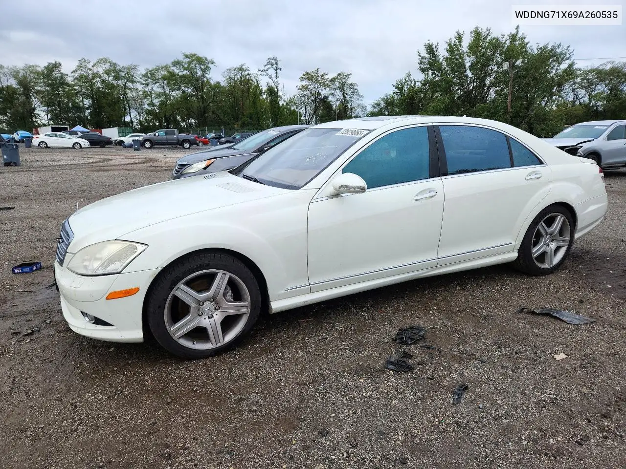 MERCEDES S-KLASSE 2009, VIN WDDNG71X69A260535