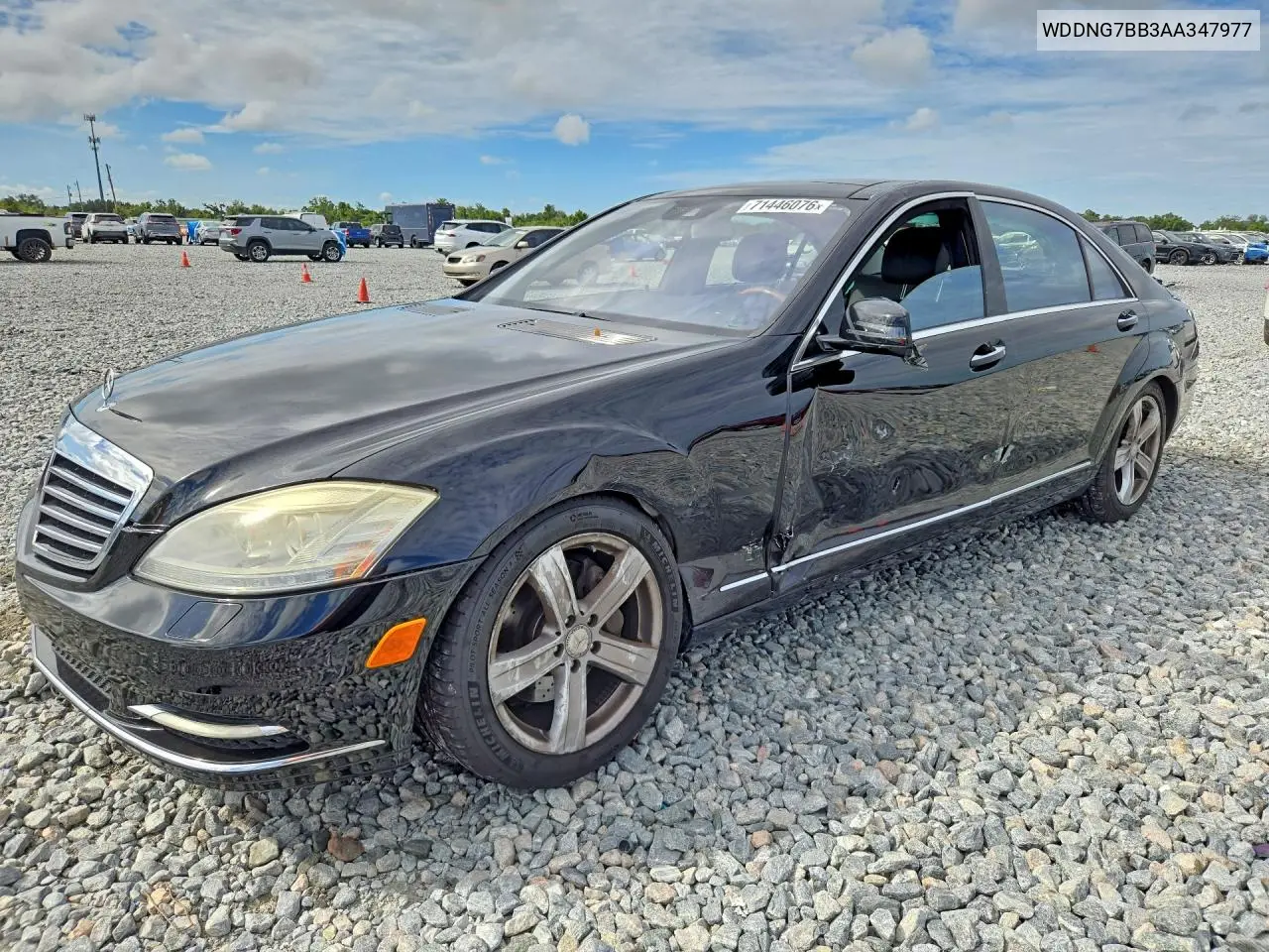 MERCEDES S-KLASSE 2010, VIN WDDNG7BB3AA347977