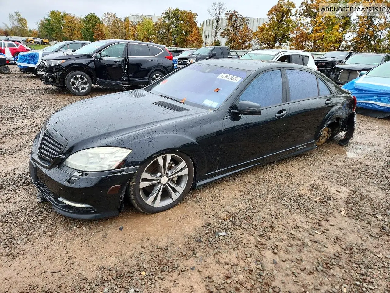 MERCEDES S-KLASSE 2010, VIN WDDNG8GB4AA291918