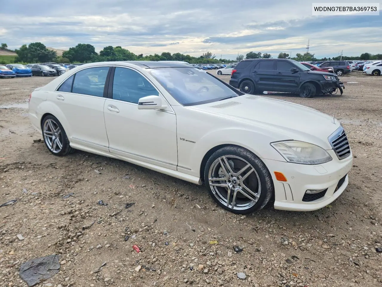 2011 MERCEDES S-KLASSE VIN WDDNG7EB7BA369753 — фото 4