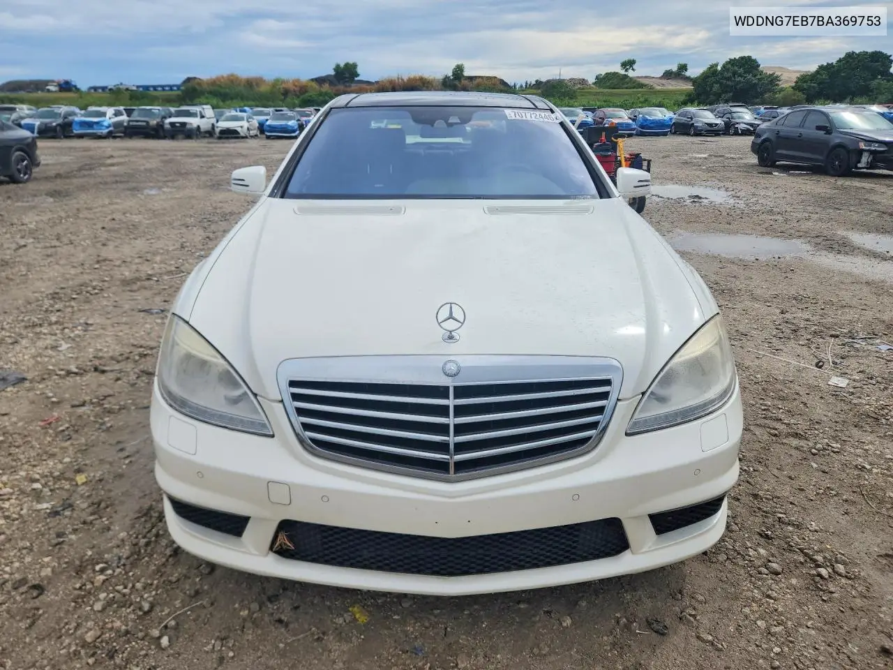 2011 MERCEDES S-KLASSE VIN WDDNG7EB7BA369753 — фото 5