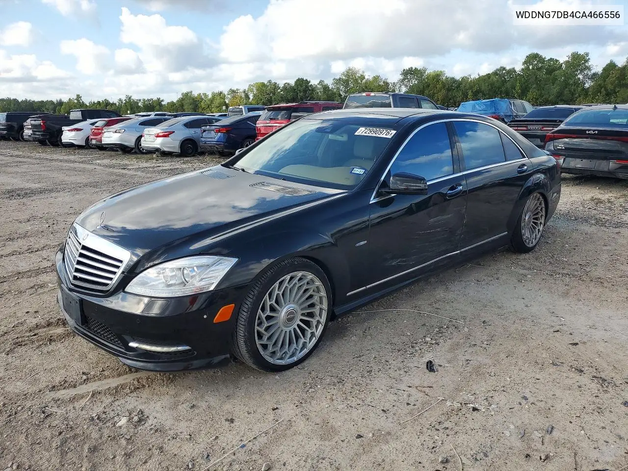 MERCEDES S-KLASSE 2012, VIN WDDNG7DB4CA466556