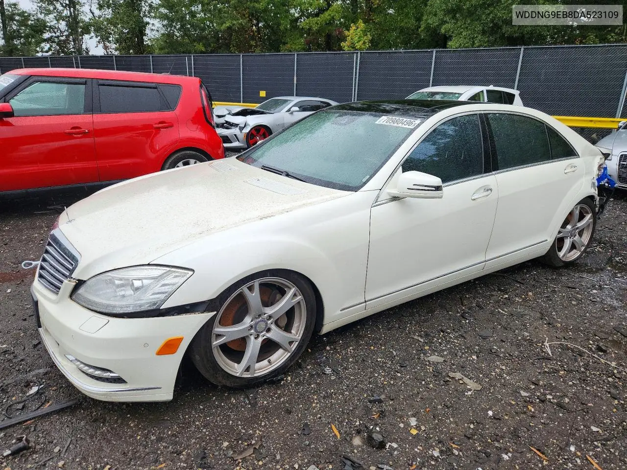 MERCEDES S-KLASSE 2013, VIN WDDNG9EB8DA523109
