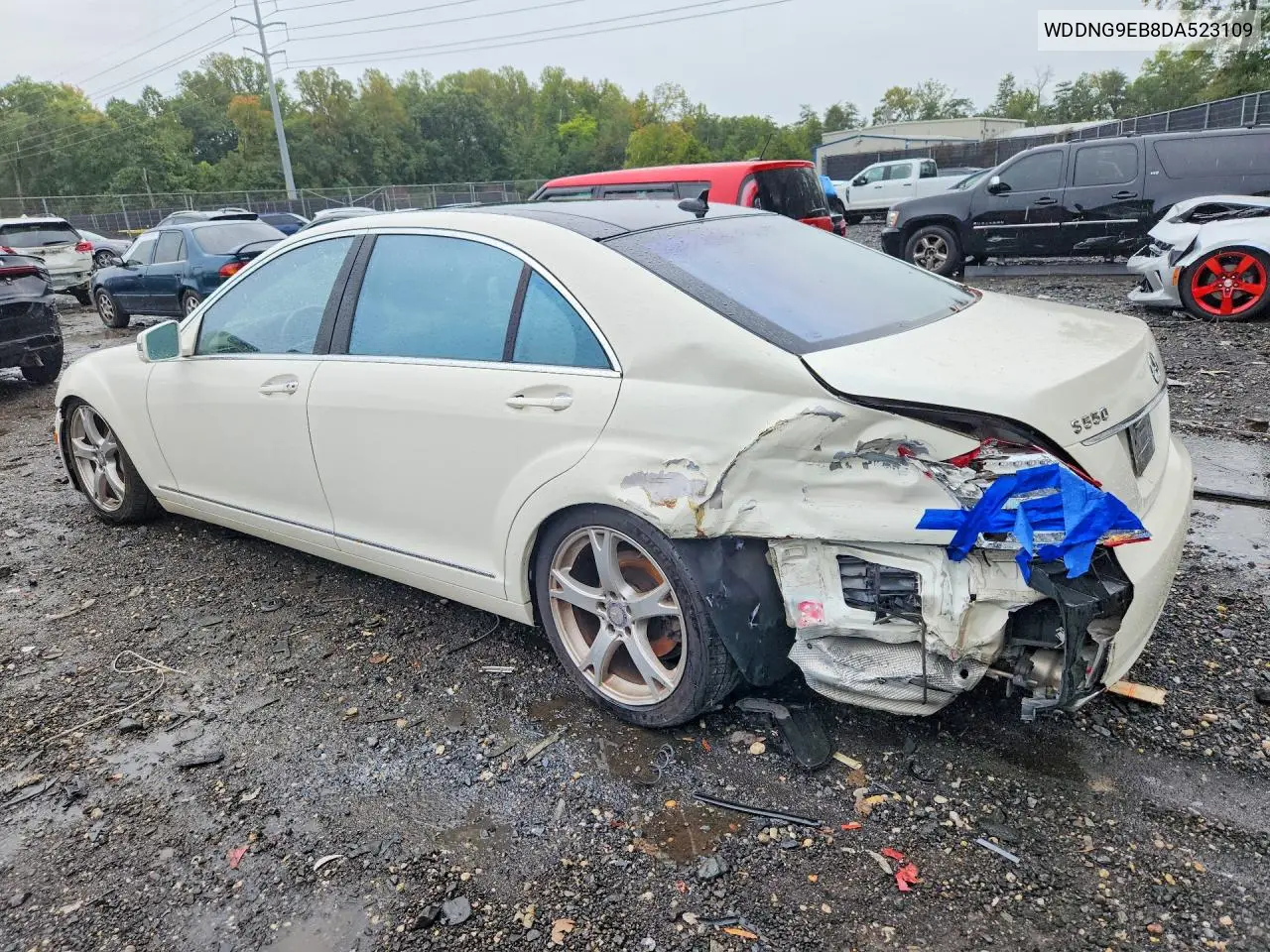 2013 MERCEDES S-KLASSE VIN WDDNG9EB8DA523109 — фото 2