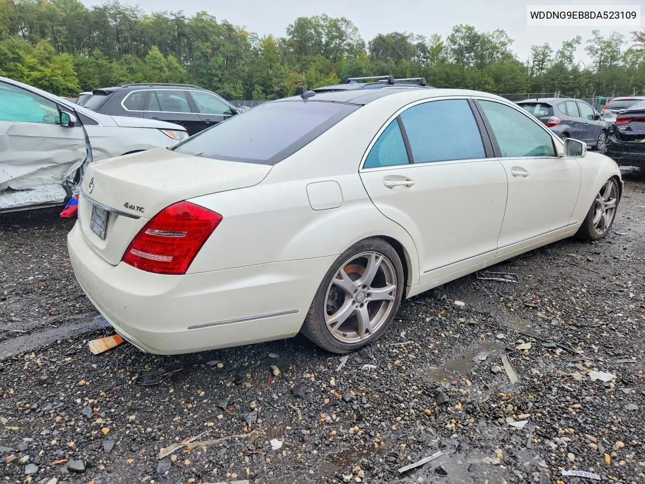 2013 MERCEDES S-KLASSE VIN WDDNG9EB8DA523109 — фото 3