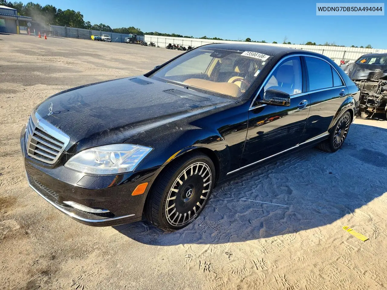 MERCEDES S-KLASSE 2013, VIN WDDNG7DB5DA494044