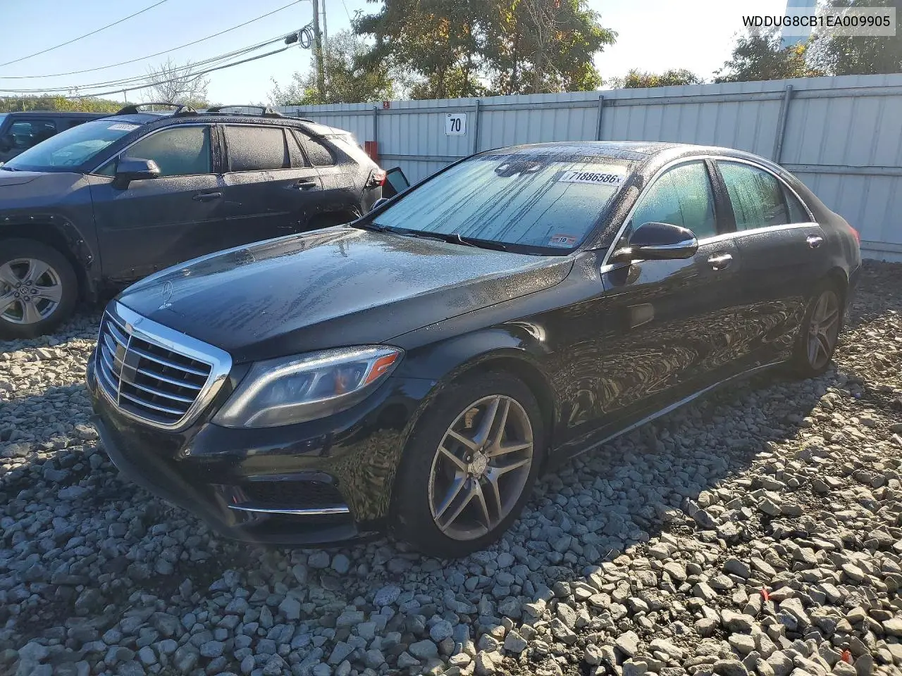MERCEDES S-KLASSE 2014, VIN WDDUG8CB1EA009905