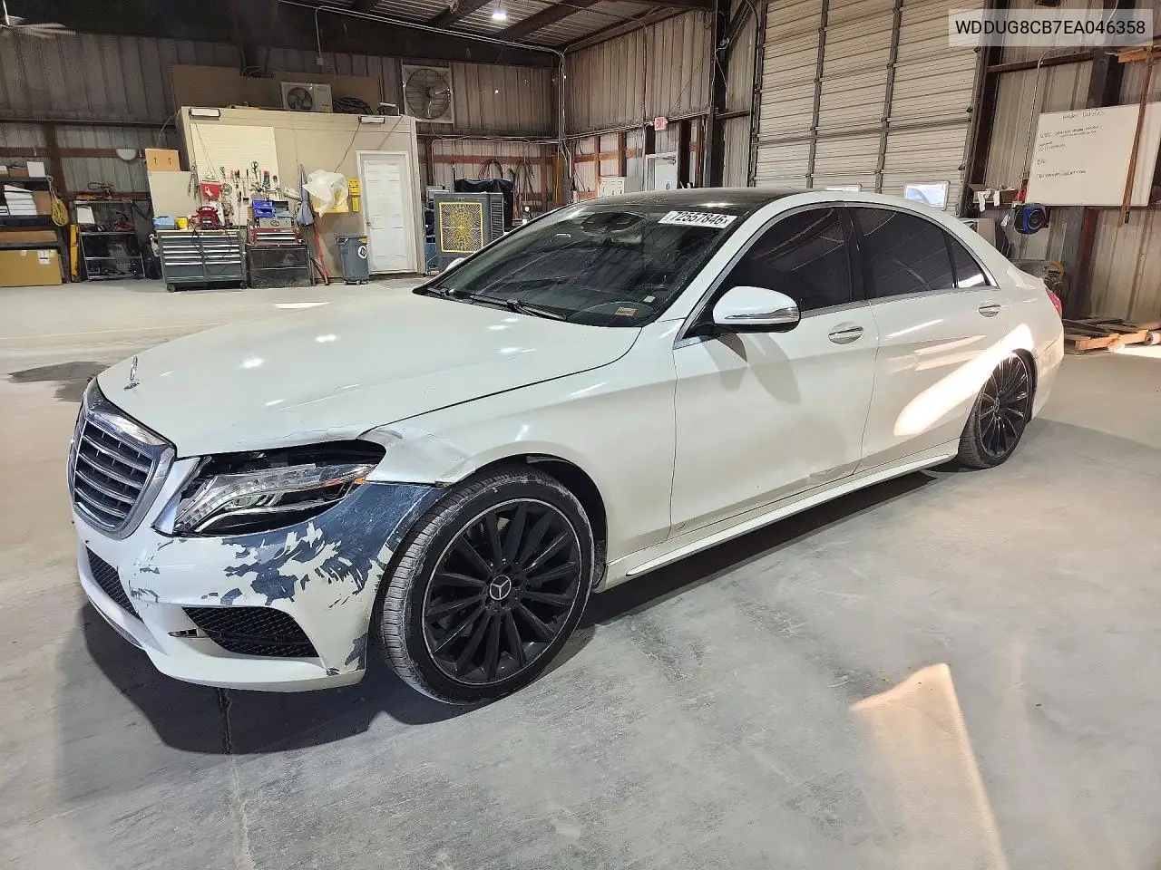 MERCEDES S-KLASSE 2014, VIN WDDUG8CB7EA046358