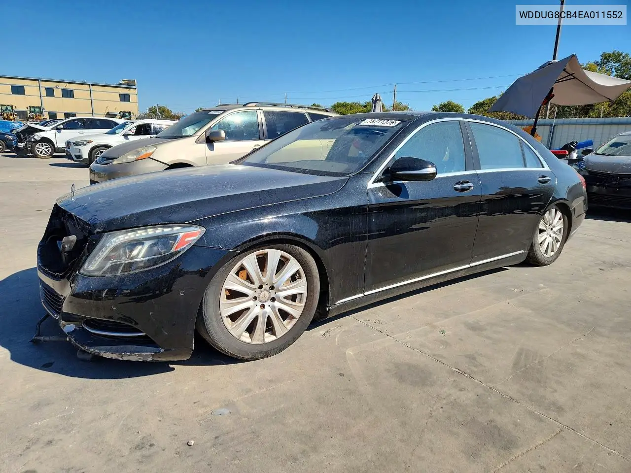 MERCEDES S-KLASSE 2014, VIN WDDUG8CB4EA011552