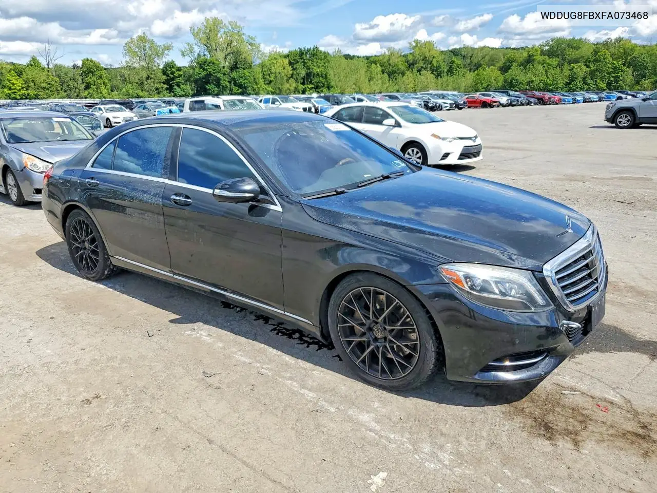 MERCEDES S-KLASSE 2015, VIN WDDUG8FBXFA073468