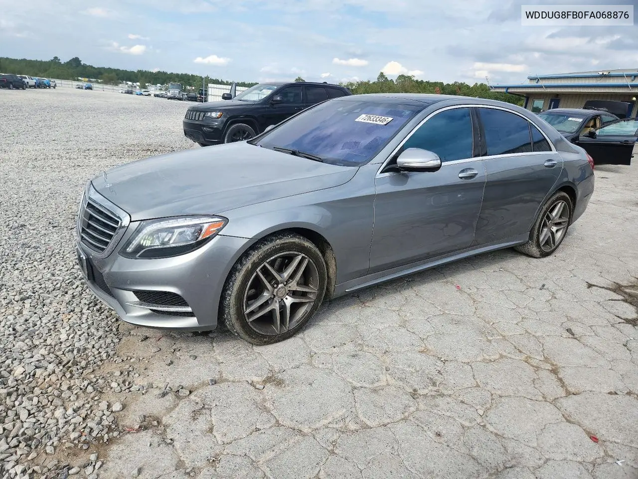 MERCEDES S-KLASSE 2015, VIN WDDUG8FB0FA068876