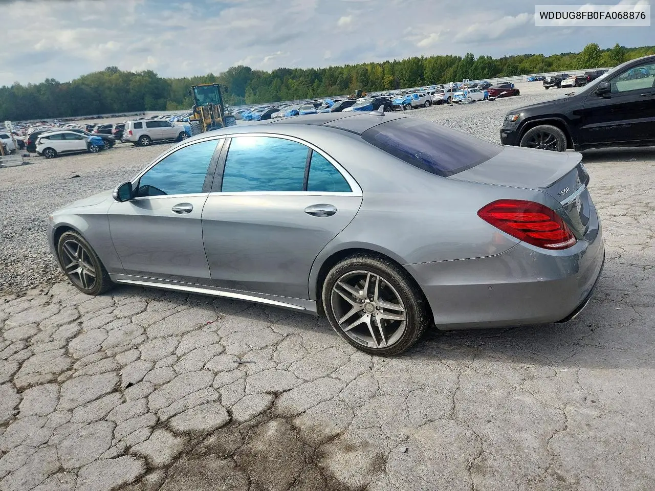 2015 MERCEDES S-KLASSE VIN WDDUG8FB0FA068876 — фото 2